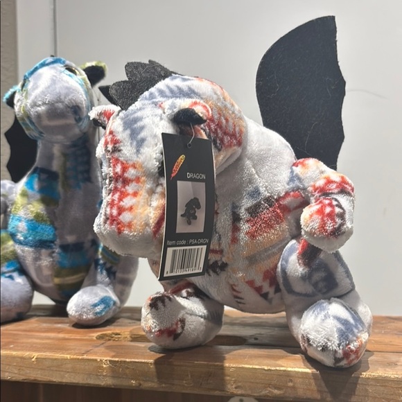 Black and Red Stuffed Animal Plush Toy - Picture 9 of 11